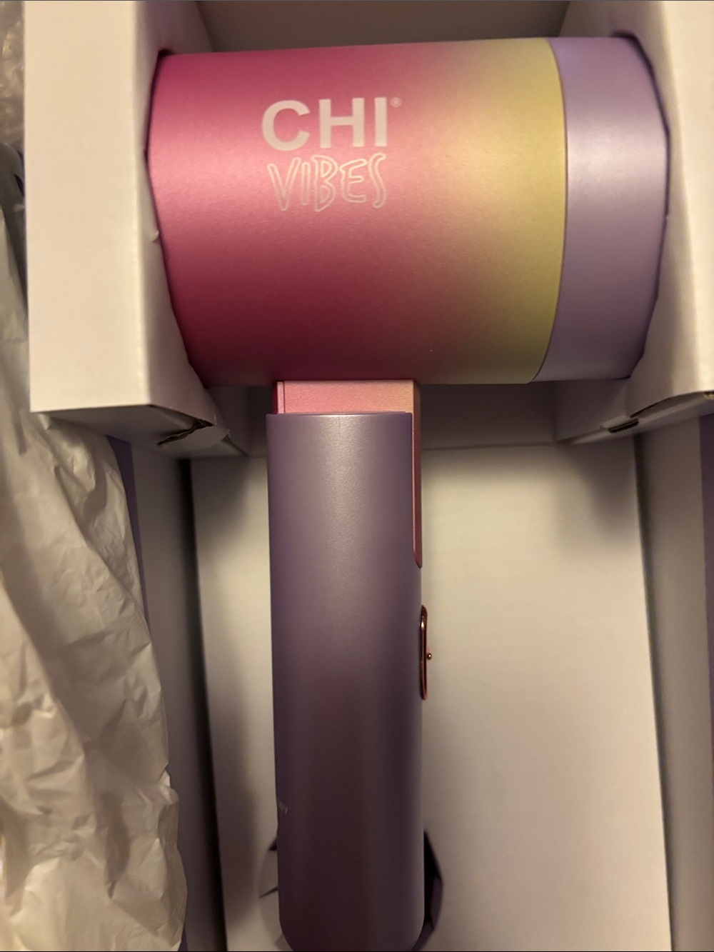 CHI Vibes Gradient Pink & Purple Travel Hair Dryer